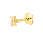 9ct Solid Gold Labret Earring - seolgold