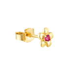 9ct Solid Gold ruby earrings - seolgold