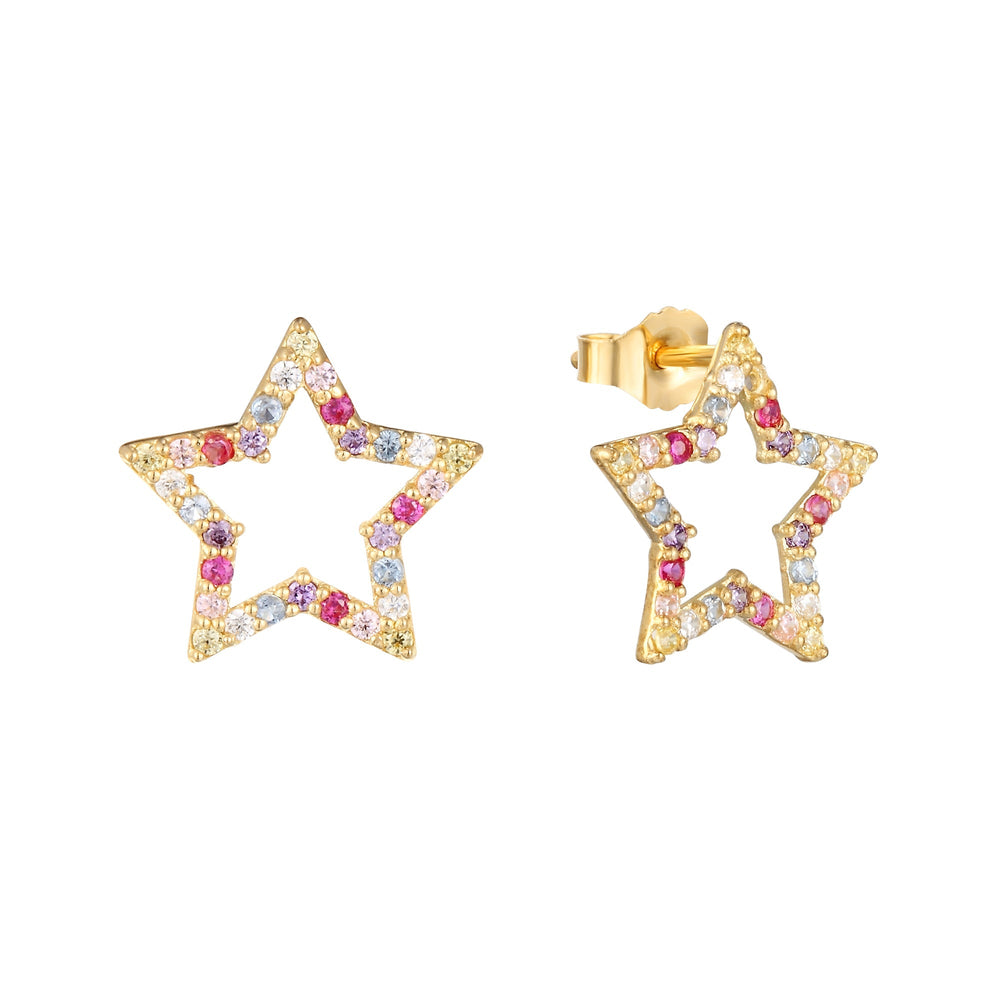 9ct Solid Gold stud earrings - seol-gold