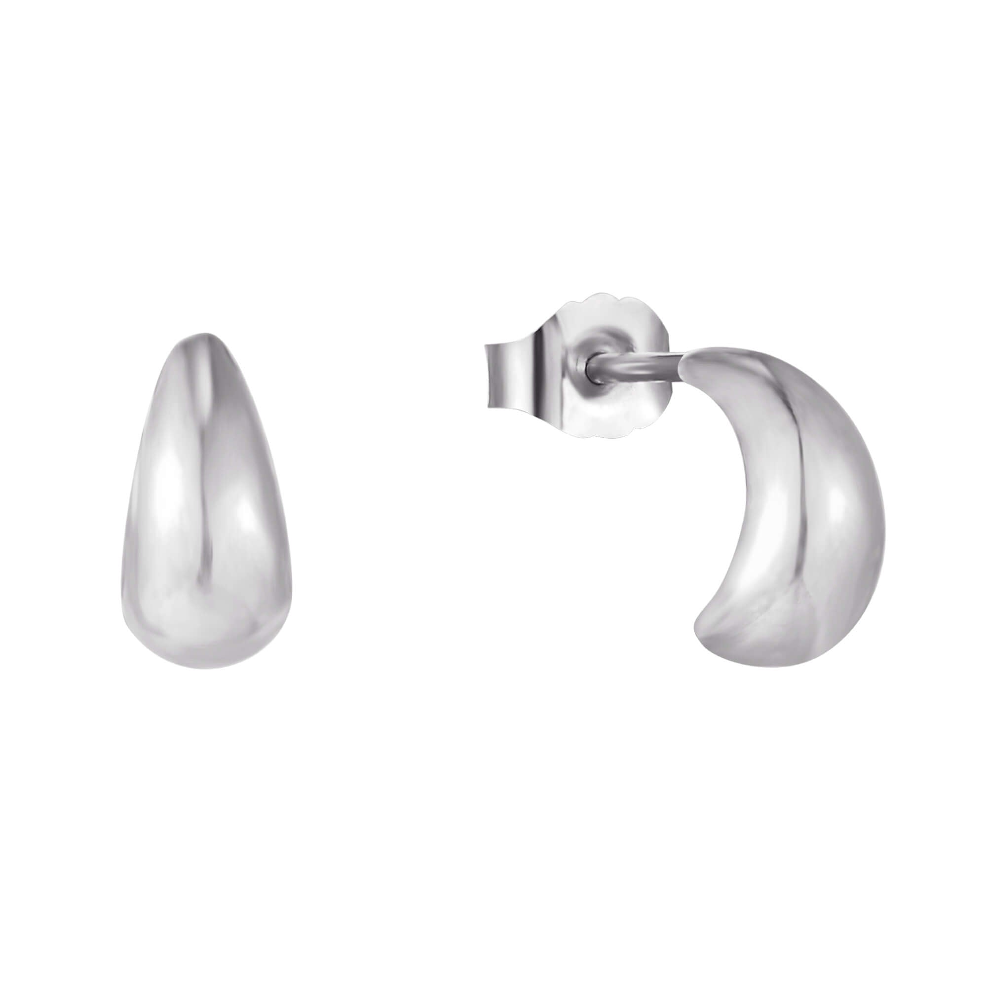 Seol gold - cashew stud earrings