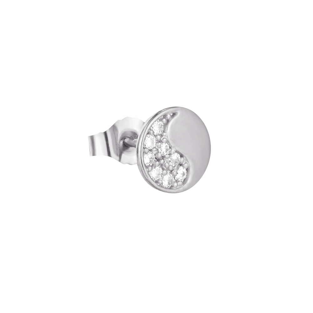 silver planet earring - seolgold