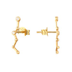  9ct Solid Gold climber earring - seolgold