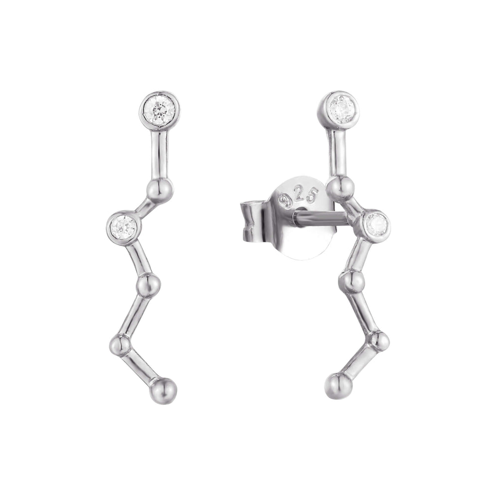 Sterling Silver Constellation Climber Stud
