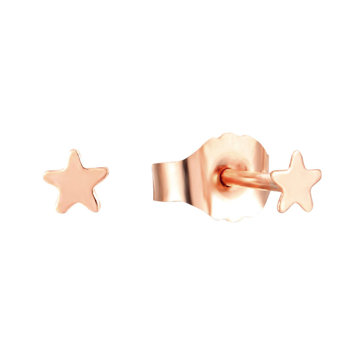 9ct rose gold earrings - seolgold