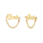 9ct Solid Gold Luck Studs