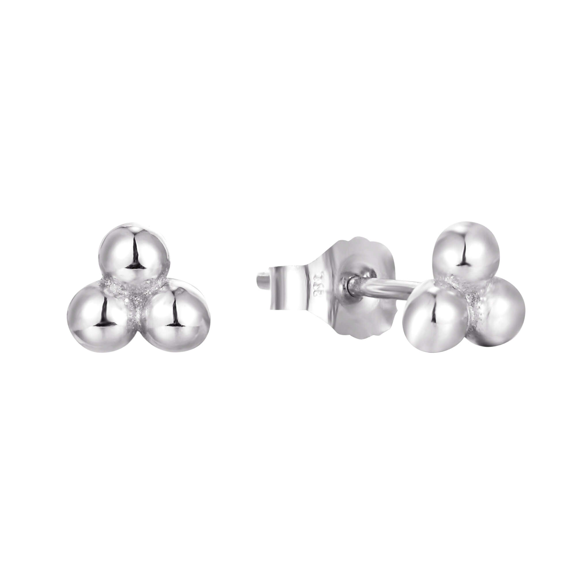 silver earrings - seolgold