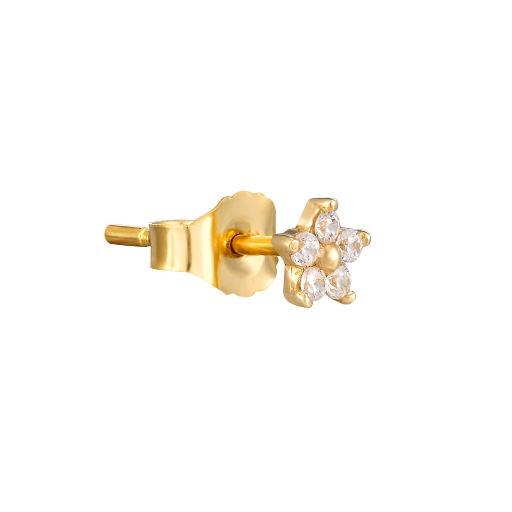 9ct yellow gold earring - seolgold