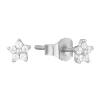 9ct white gold studs - seolgold