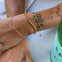 chunky star beaded bracelet - seolgold