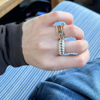 solid gold eternity band ring - seolgold