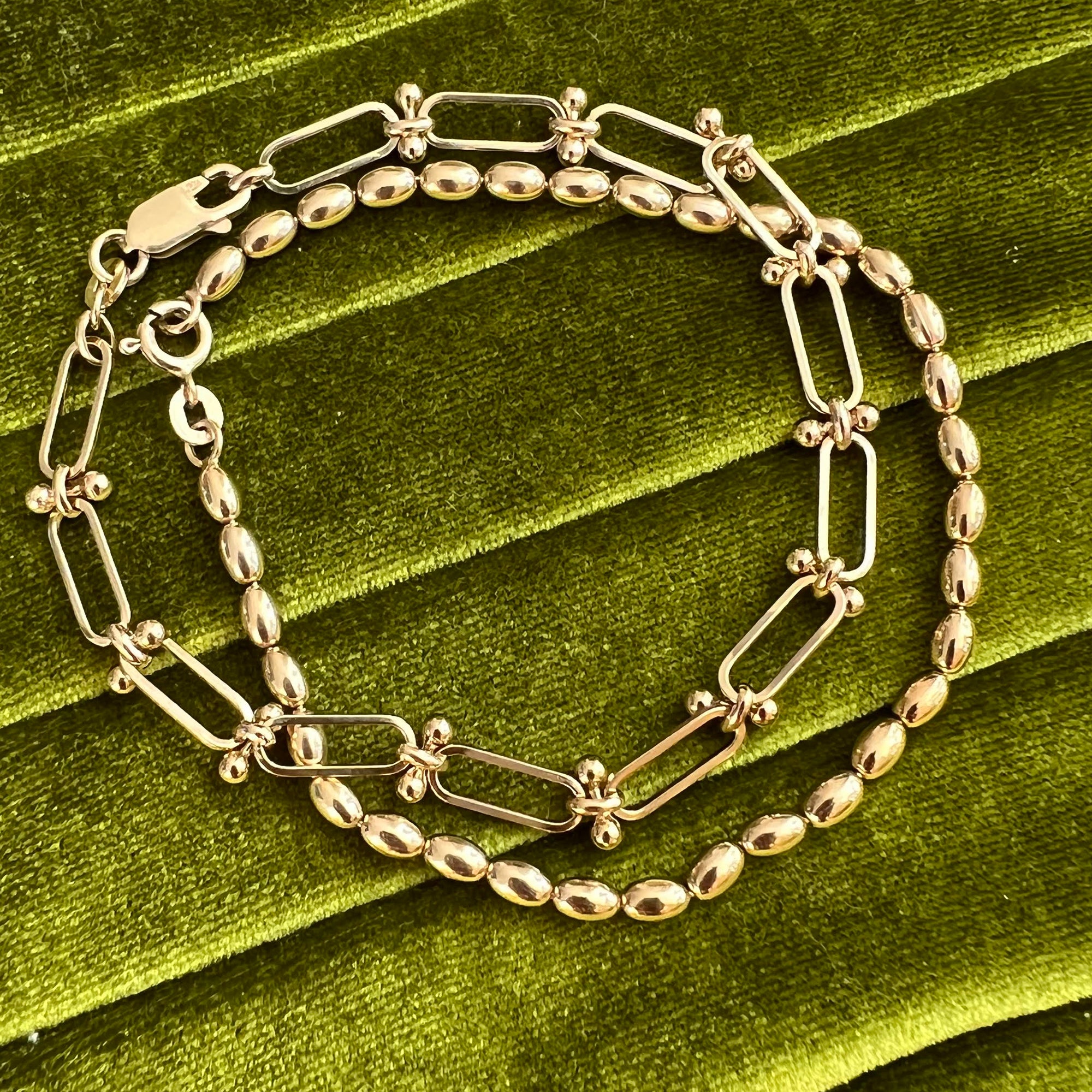 gold bracelets - seolgold