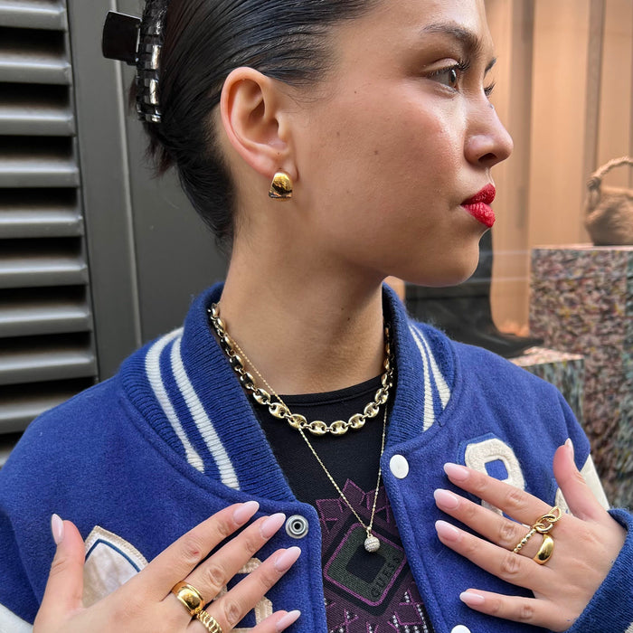 gold hoops - seolgold