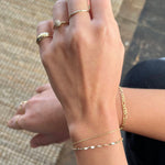 9ct Solid Gold Snake Chain Bracelet