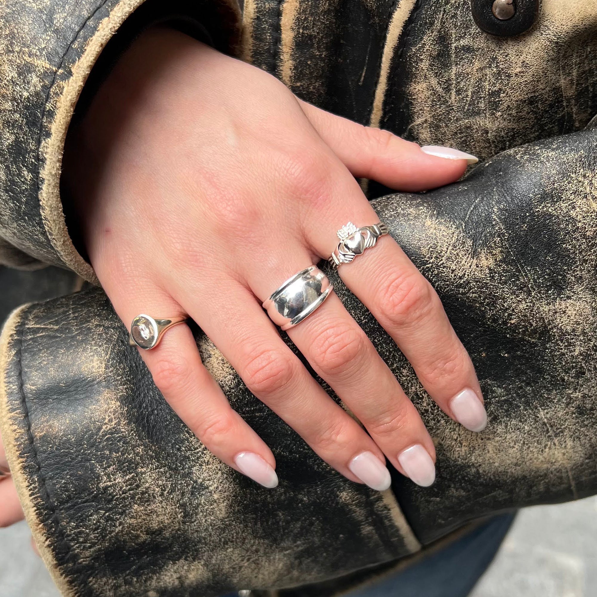 Sterling Silver Claddagh Ring - Main Image