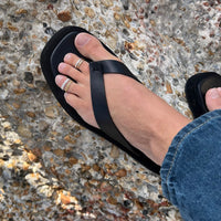 silver toe ring - gold toe ring - seolgold