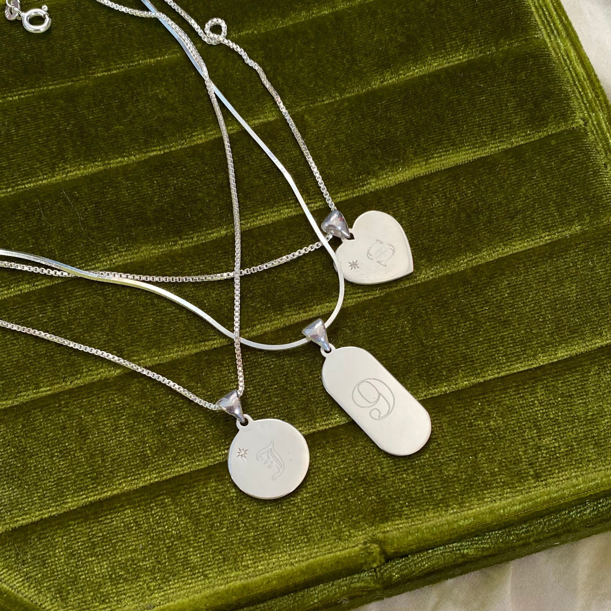 silver pendants - seolgold