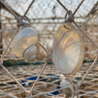 shell clip pendant - seolgold