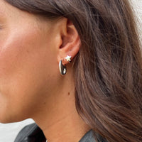 Sterling Silver Mariner Link Studs - Seol Gold