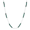 Seol Gold - Malachite Bead Necklace
