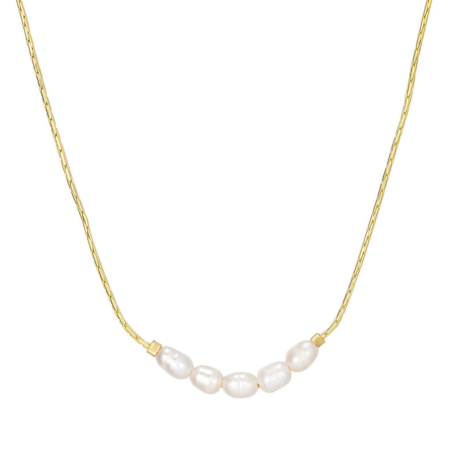 Seol Gold - Pearl Bead Necklace