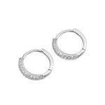 Seol gold - Tiny Pave CZ Hoops