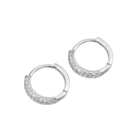 Seol gold - Tiny Pave CZ Hoops