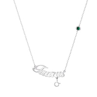 silver Taurus necklace - seolgold