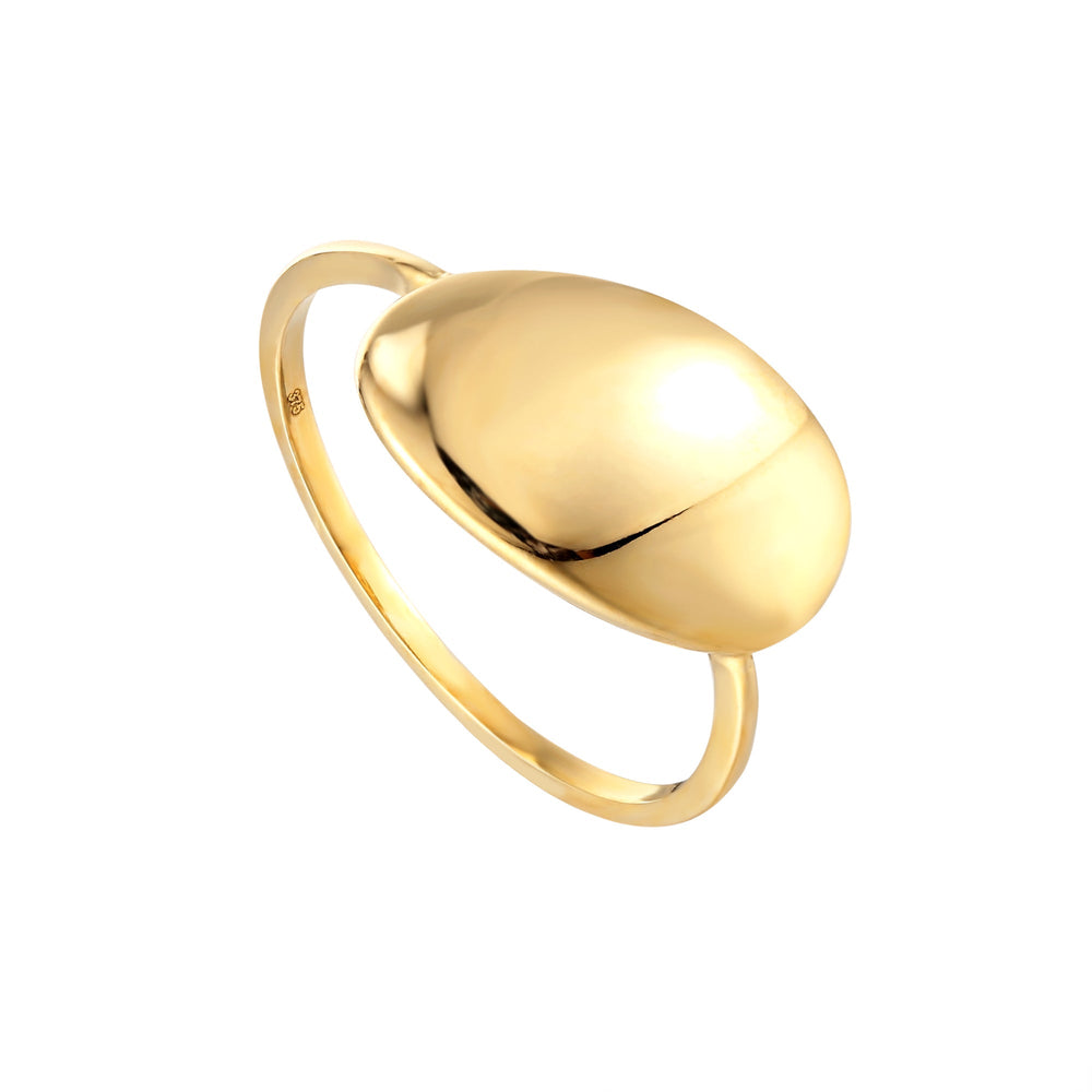 9ct gold signet ring - seolgold