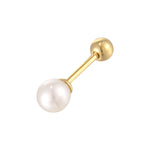 9ct Solid Gold Pearl Stud