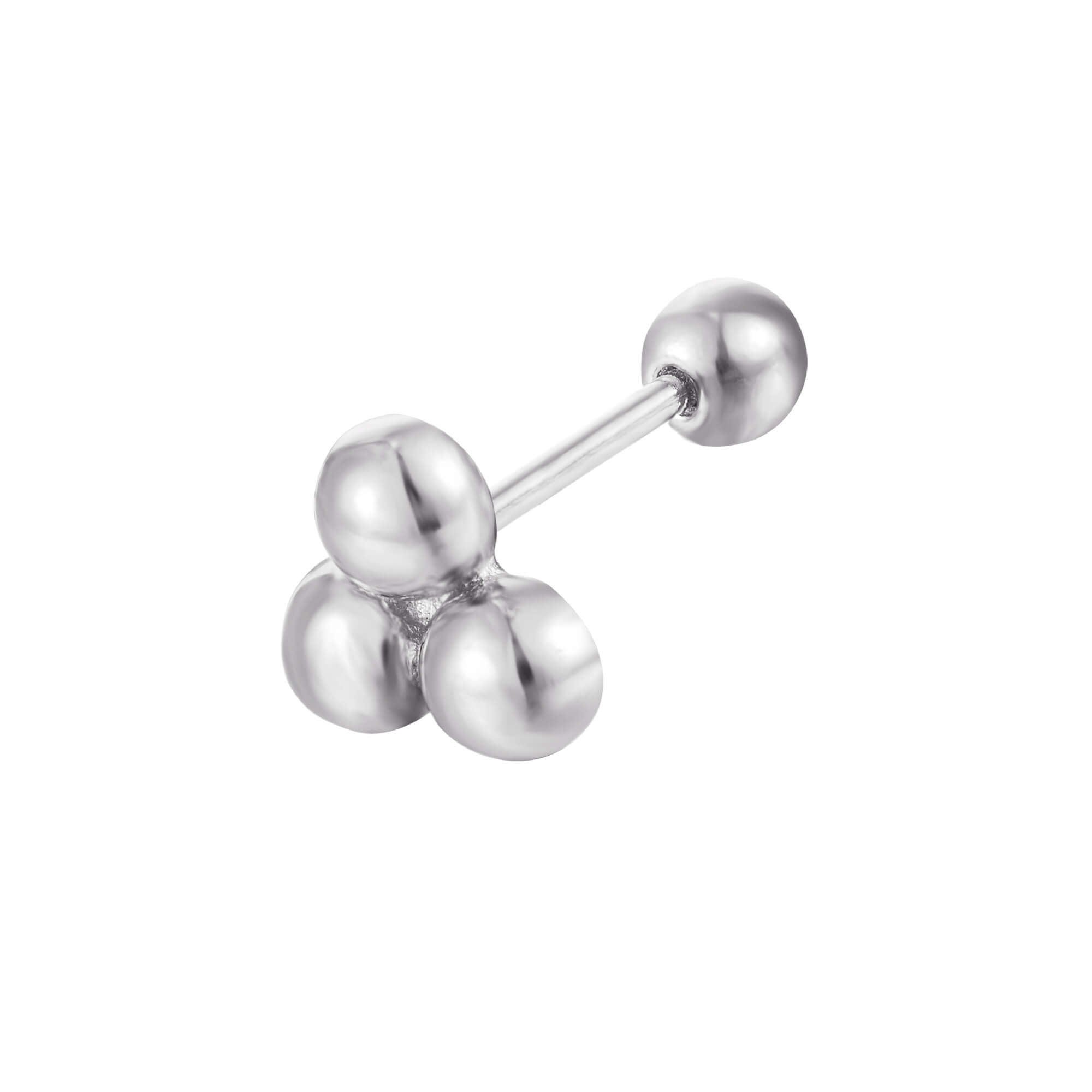 sterling silver cartilage earring - seol-gold