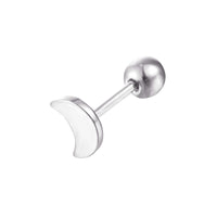 silver cartilage earring - seol-gold