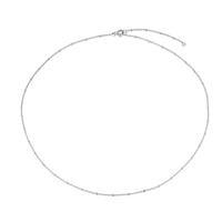 silver chain necklace - seol gold