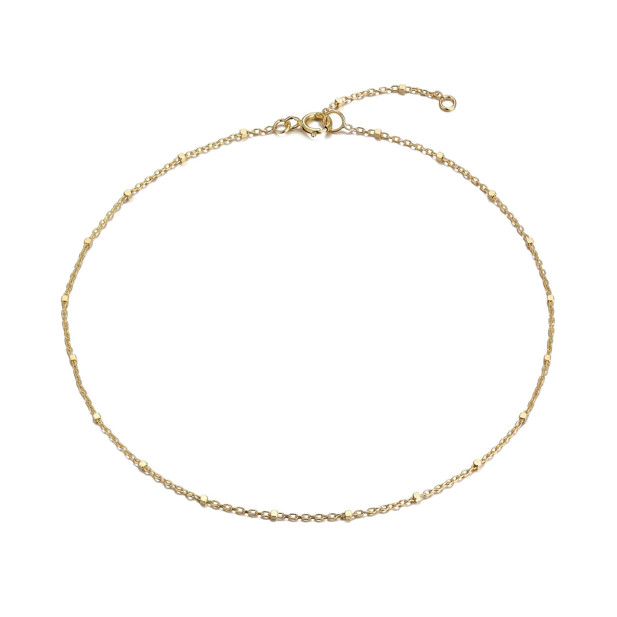 9ct gold anklet - seolgold