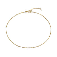 9ct gold anklet - seolgold