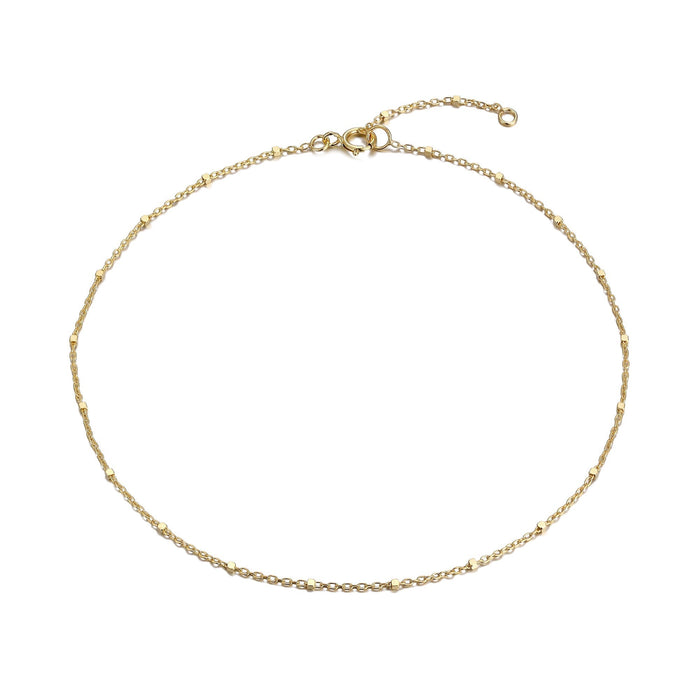 9ct gold anklet - seolgold