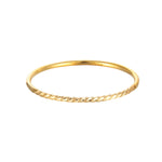 9ct Solid Gold Rope Band Ring