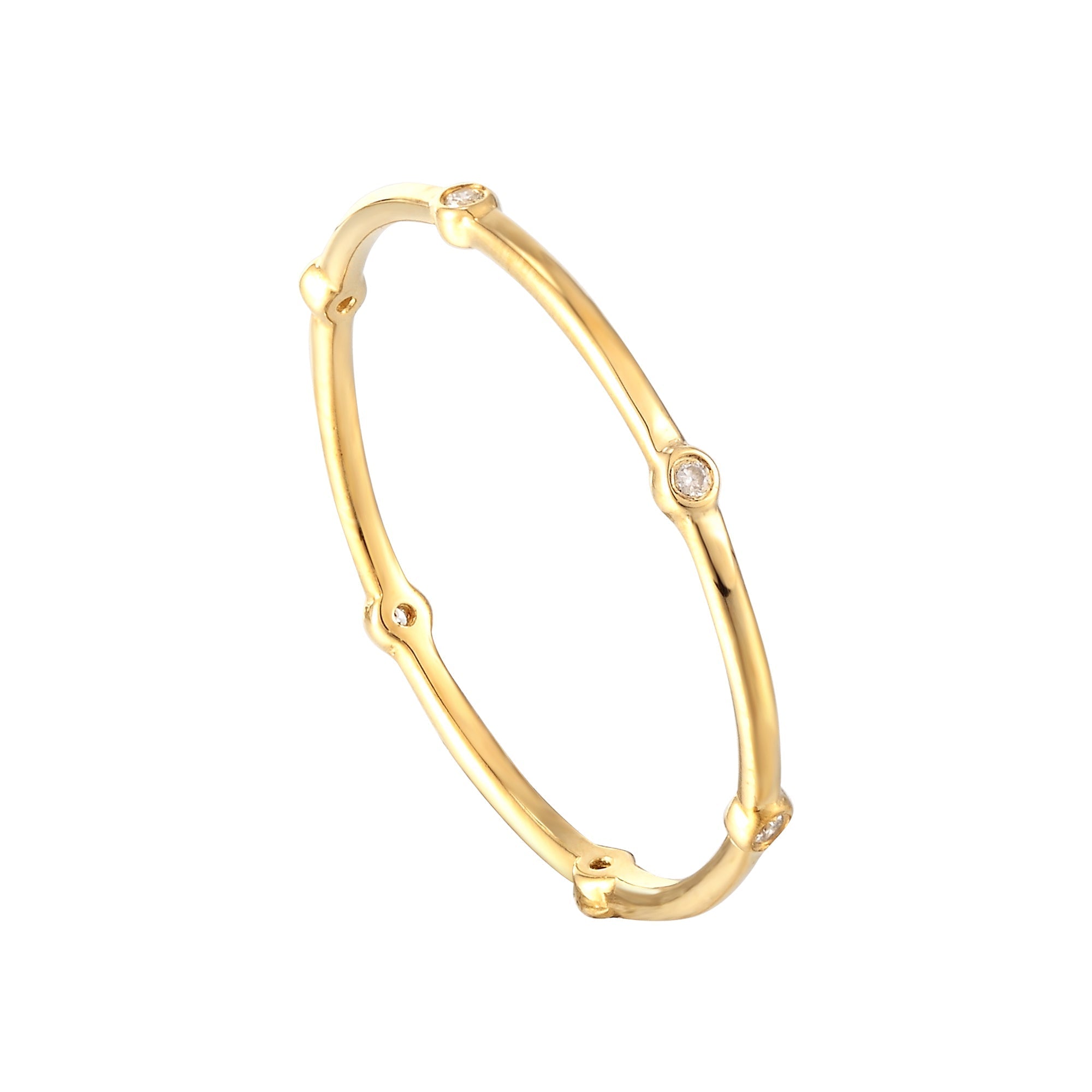 9ct Gold Diamond Eternity Ring - seol-gold