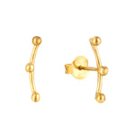 9ct gold stud earring - seolgold 