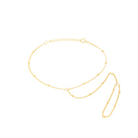 Gold Hand Chain Ring Bracelet - seolgold