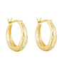 gold star hoops - seolgold