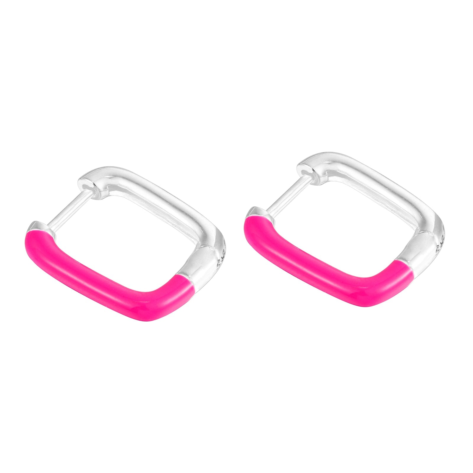 enamel earring - seol gold