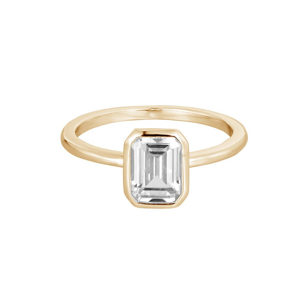 Seol Gold - CZ Baguette Ring