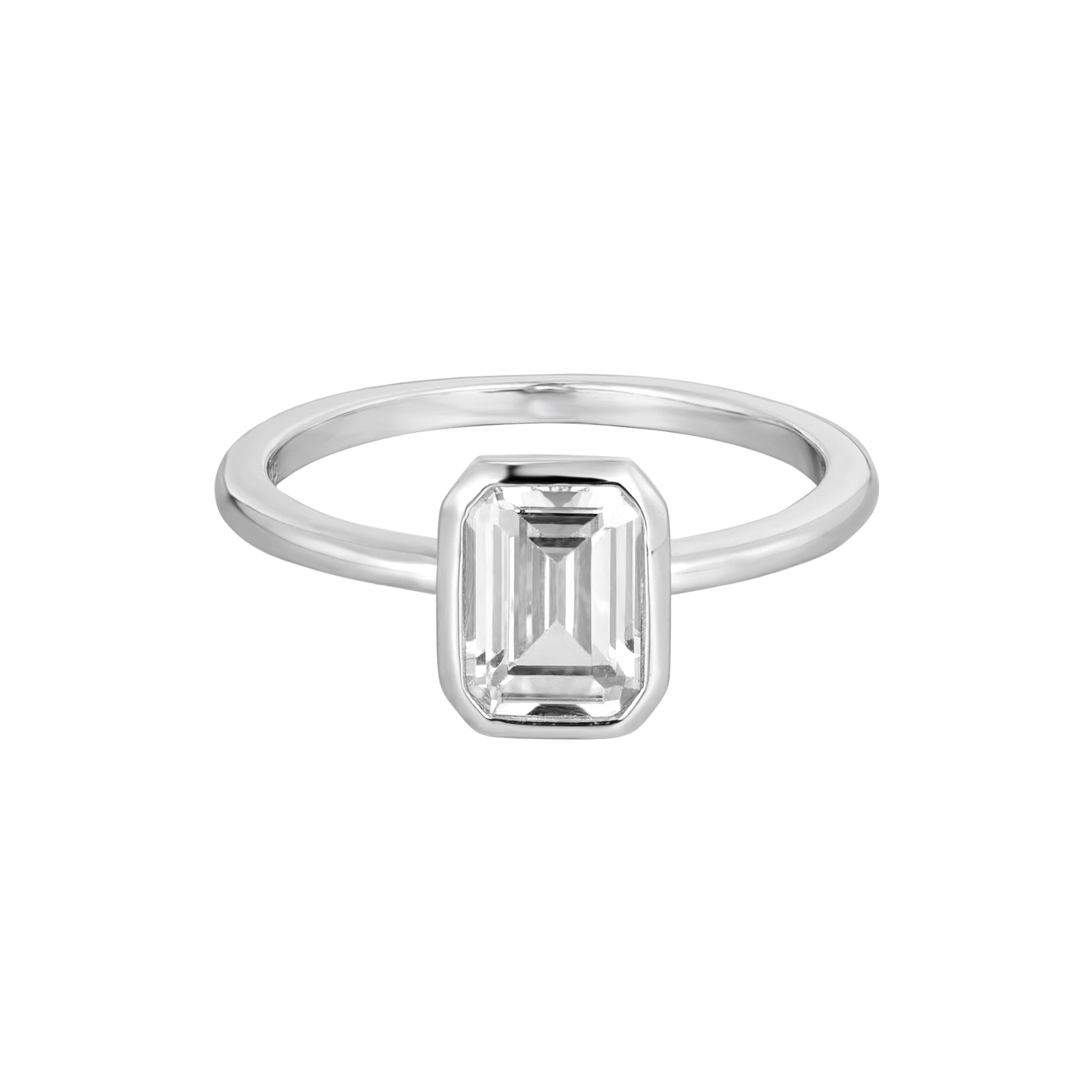 Seol Gold - CZ Baguette Ring
