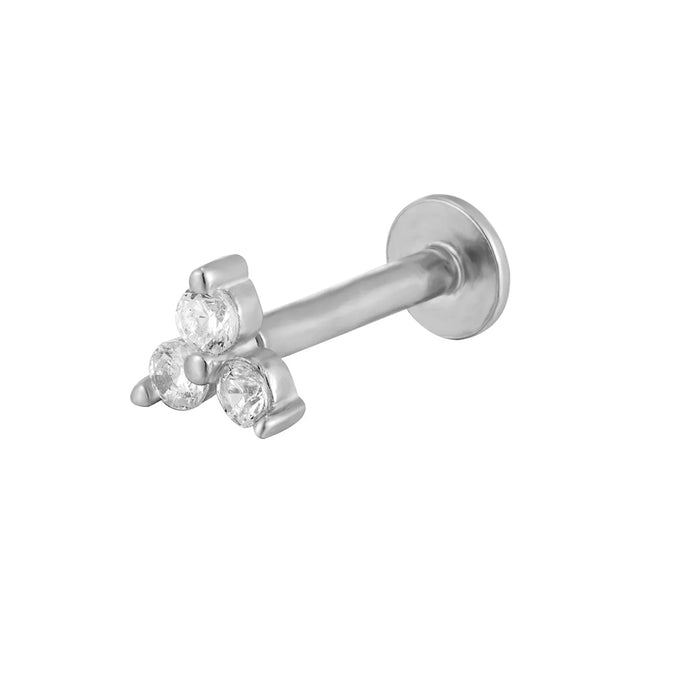 Trio Labret Stud - Seol Gold