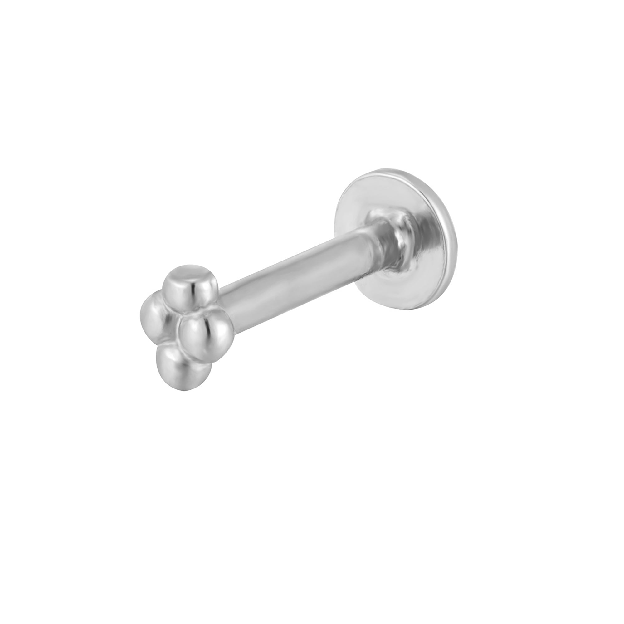 Tiny Dotted Labret Stud - Seol Gold