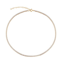 opal tennis chain - seol gold