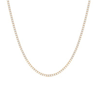 opal tennis chain - seol gold
