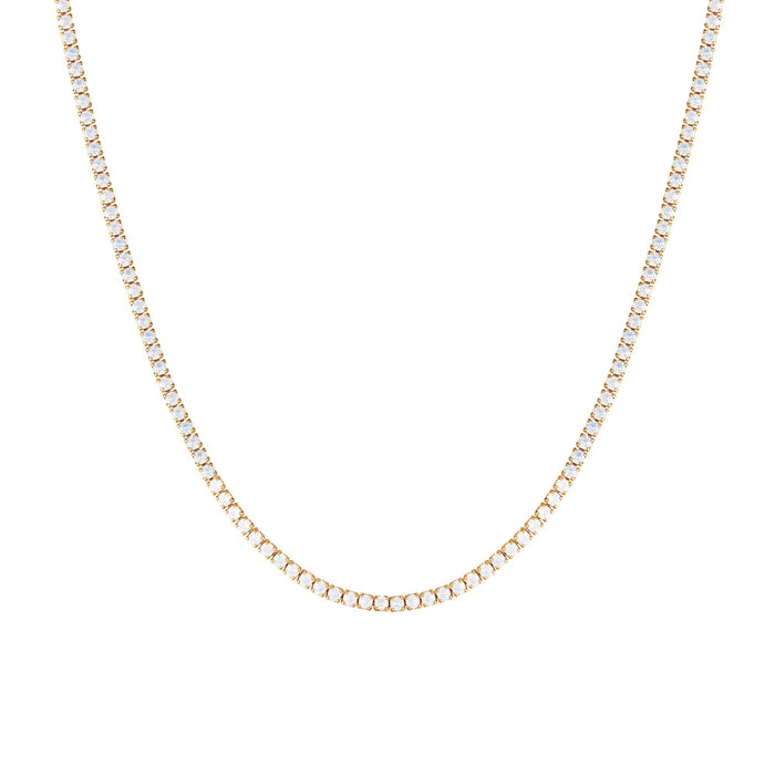 opal tennis chain - seol gold