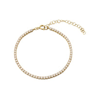 tennis bracelet -seol gold
