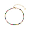 tennis bracelet -seol gold